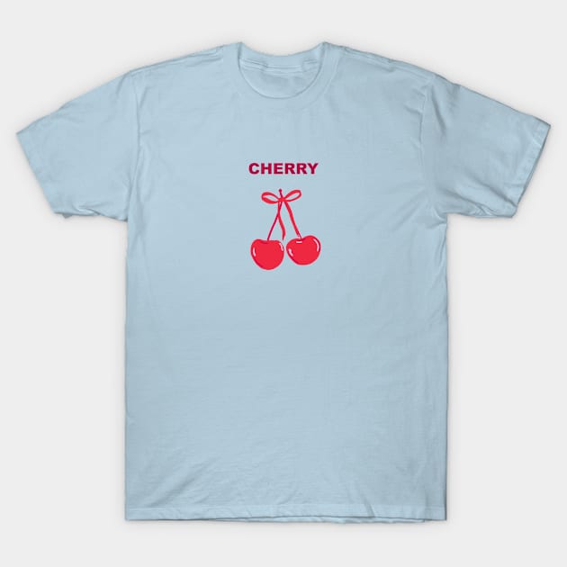 Cherry T-Shirt by GULSENGUNEL